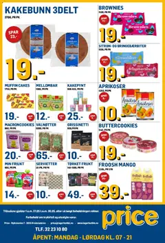Forhåndsvisning av Price Lagerbutikk kundeavis gyldig fra 27.05.2026 | Side: 3 | Produkter: 7up, Замок, Kakepynt, Valnøtter