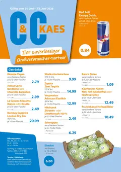 C&C Prospekt ab 01.06.2026 gültig