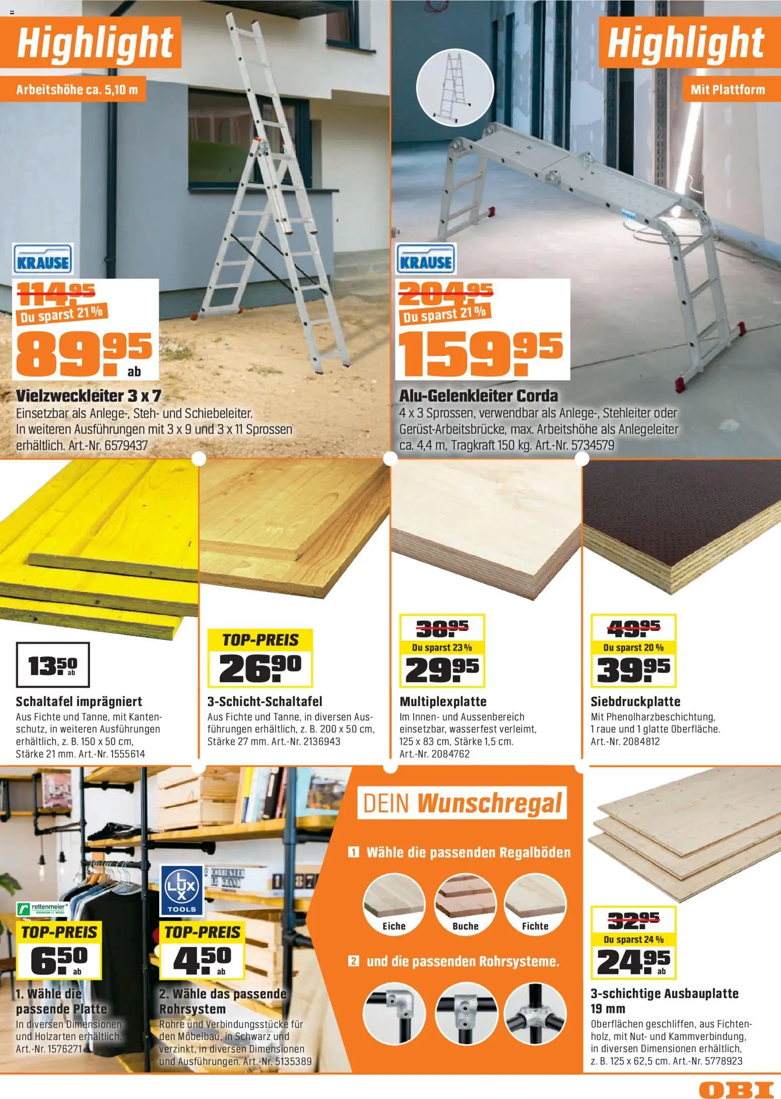 OBI - UNSERE SUPERDEALS! – gültig ab 01.09.2026 | Seite: 9