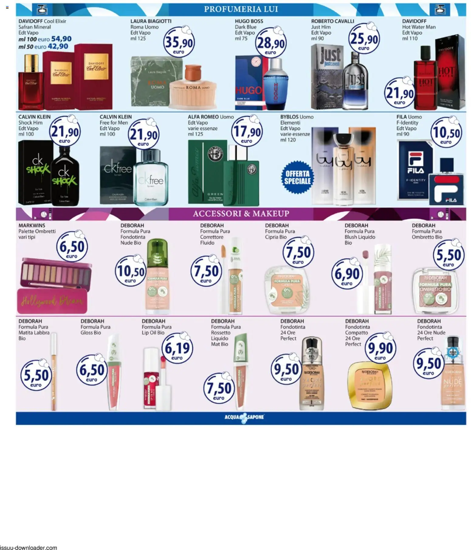 Volantino Acqua e Sapone del 27/07/2026 | Pagina: 3 | Prodotti: Ombretto, Rossetto, Cipria, Blush