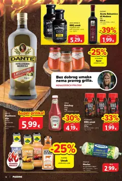 Plodine Katalog Grill - Pregled kataloga iz trgovine Plodine, vrijedi od 29.04.2026 | Stranica: 4 | Proizvodi: Med, Maslac, Ajvar, Umak