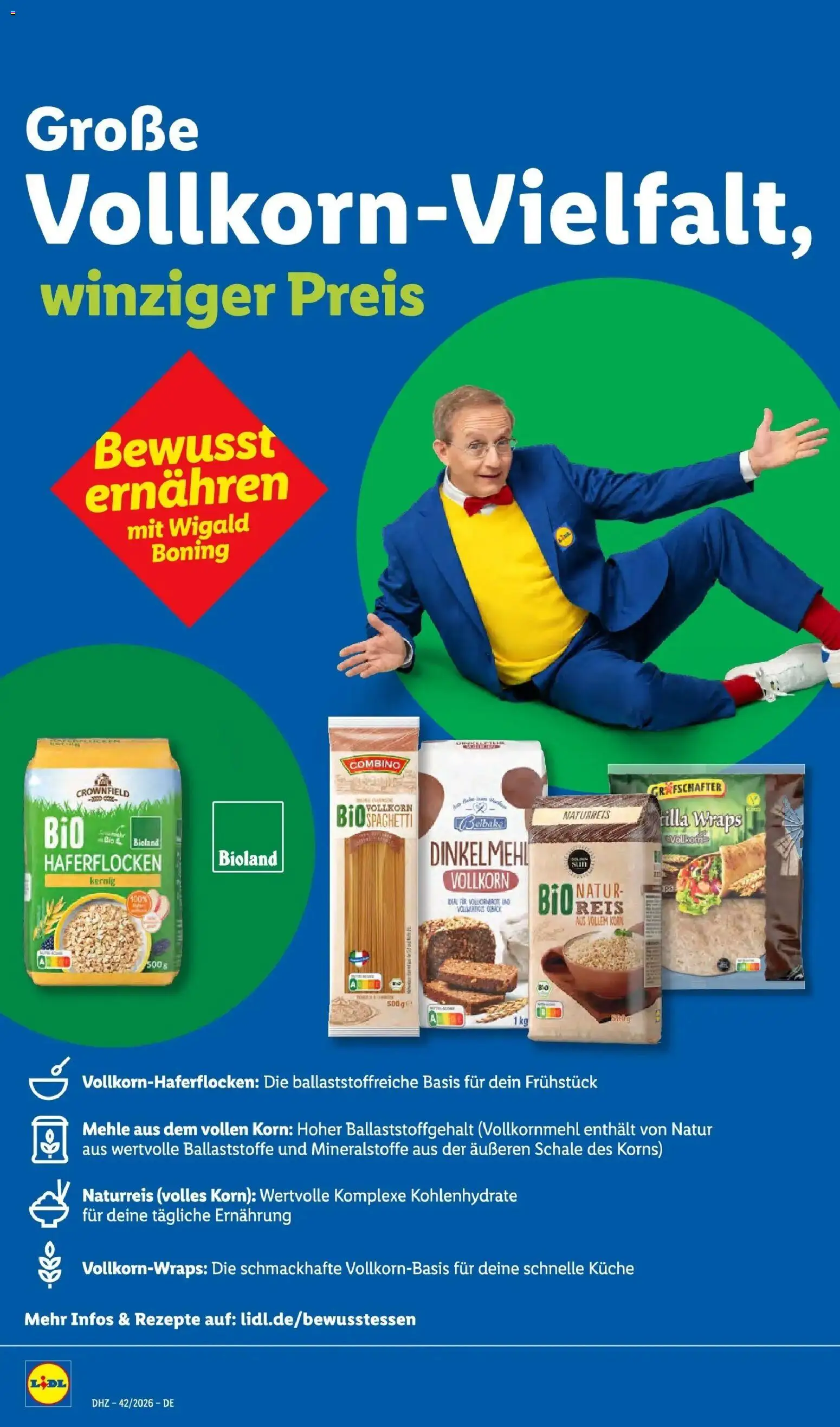 Lidl Prospekt Mahlow (ab 12.10.2026) zum Blättern » Angebote | Seite: 72 | Produkte: Spaghetti, Küche, Vollkornmehl, Reis