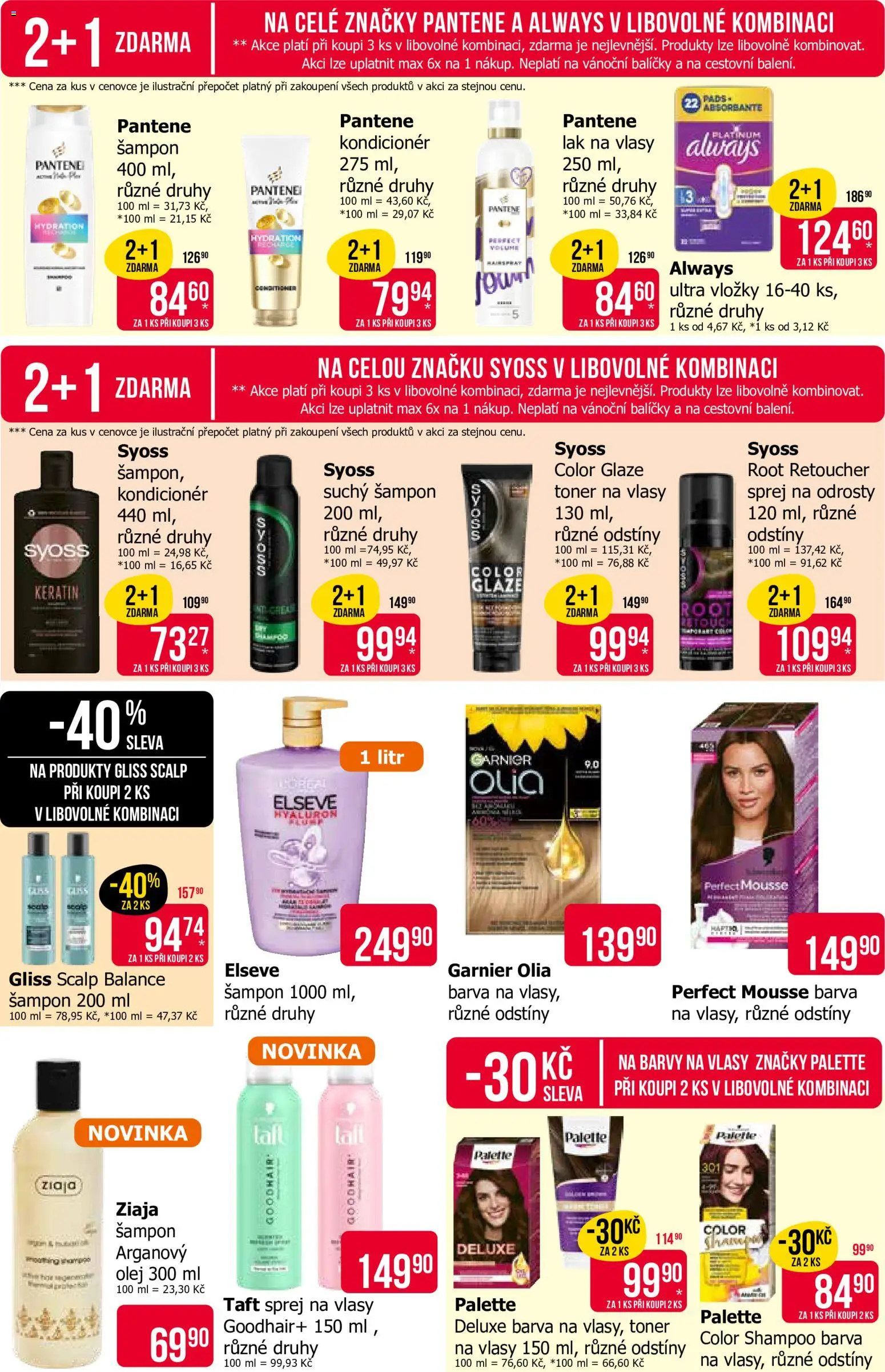 TETA Drogerie leták od 24.09.2026 | Strana: 8 | Produkty: Olej, Deluxe, Barvy, Barvy na vlasy