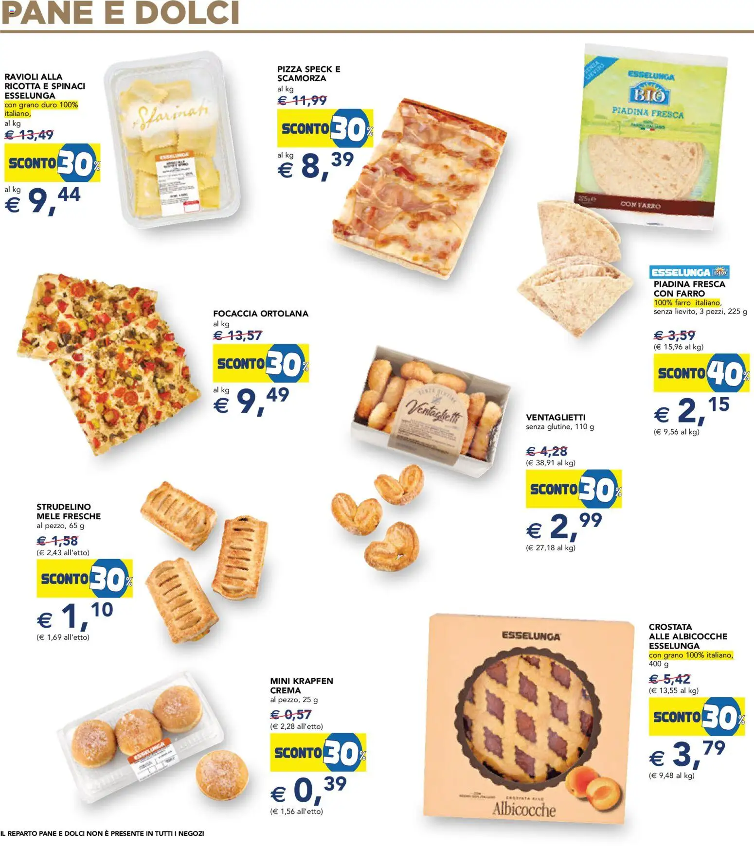 Volantino Esselunga S del 28.05.2026 | Pagina: 16 | Prodotti: Mele, Piadina, Ravioli, Farro