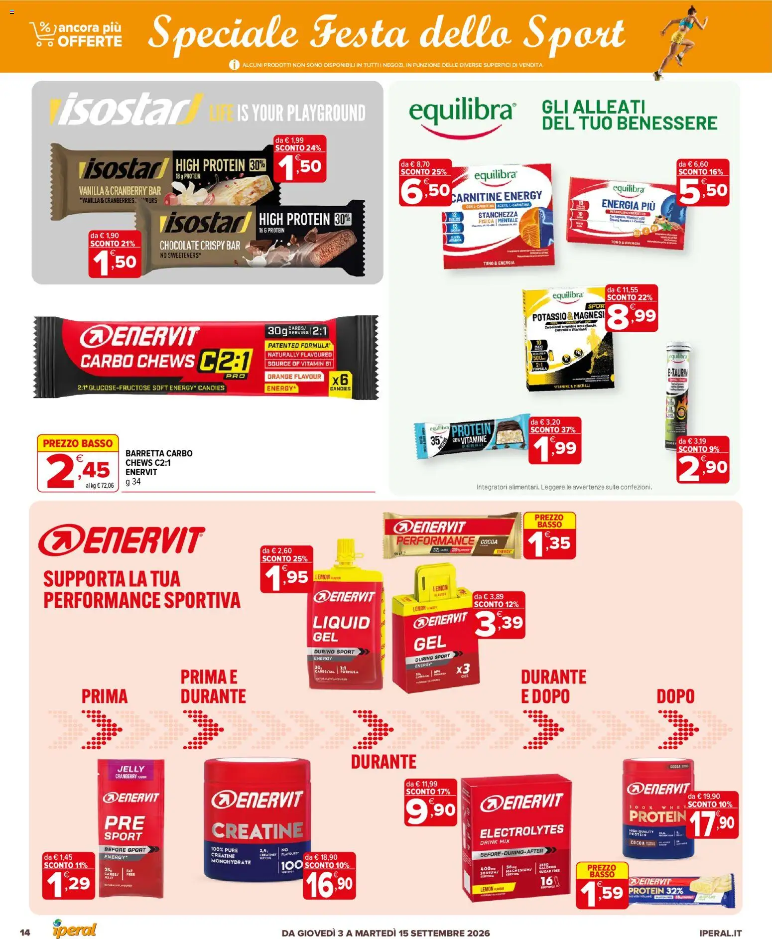 Volantino Iperal del 03/09/2026 | Pagina: 14