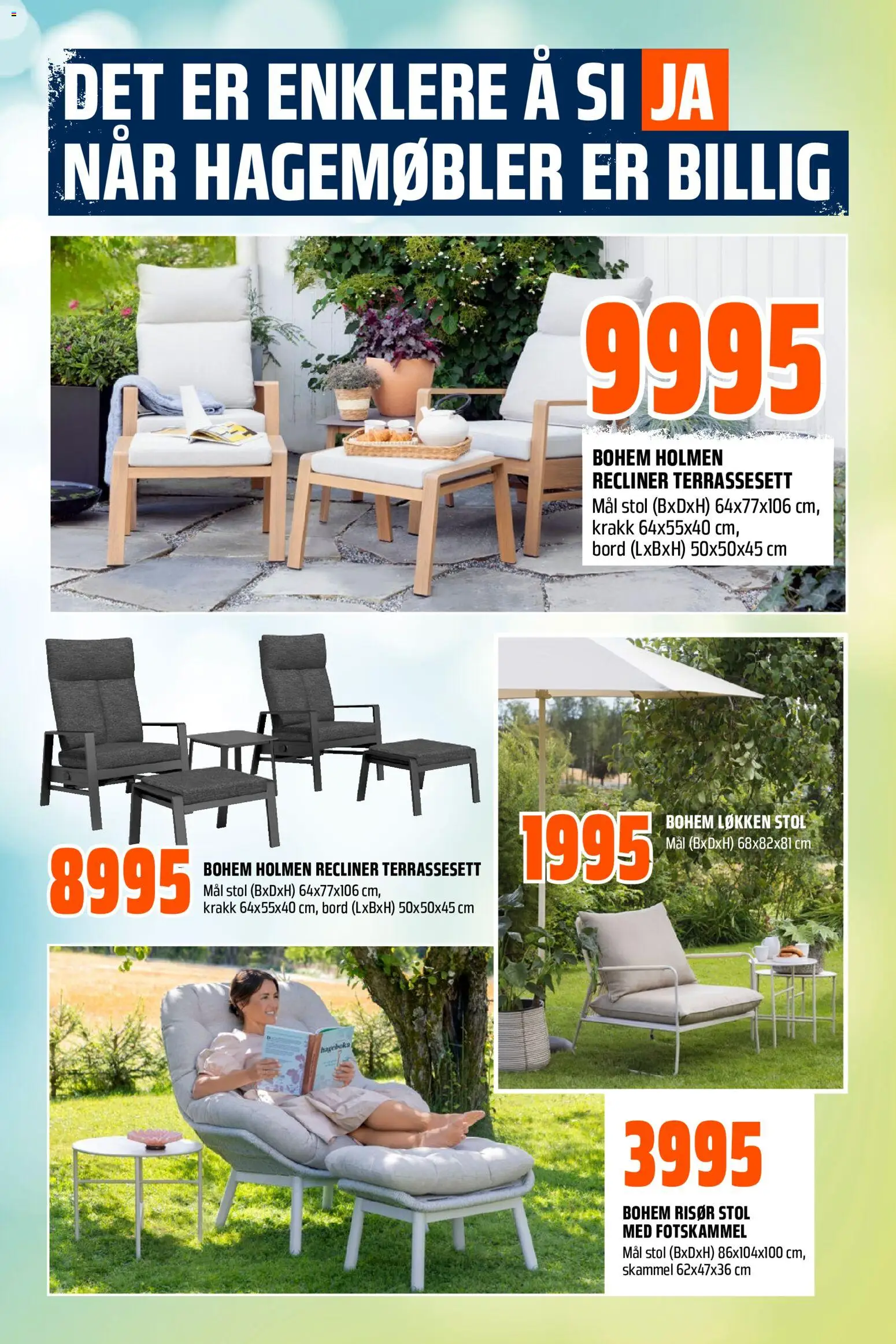 {H1} | Side: 20 | Produkter: Krakk, Bord, Stol, Hagemøbler