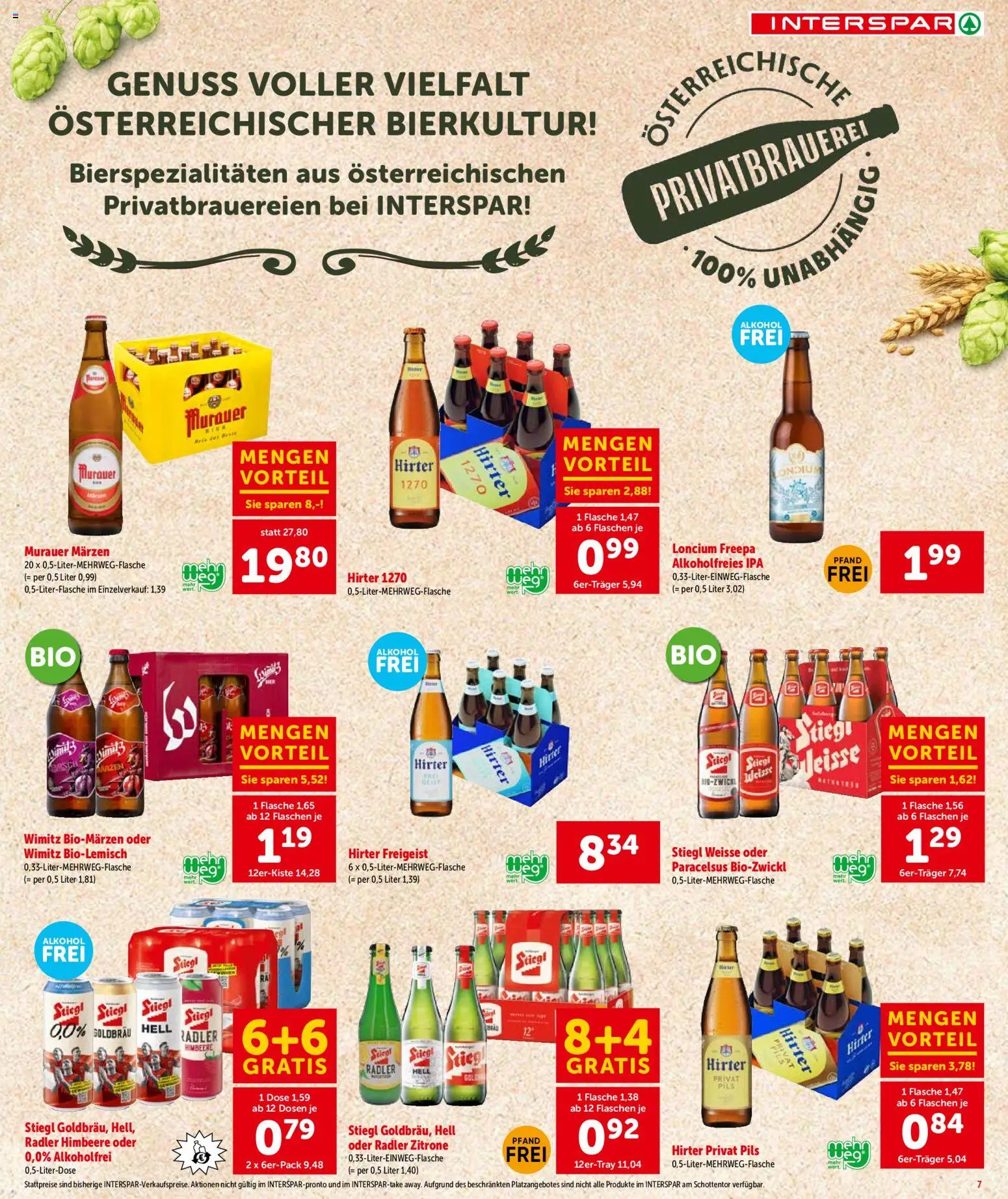 Interspar Flugblatt - Kärnten gültig ab 18.06.2026 | Seite: 7