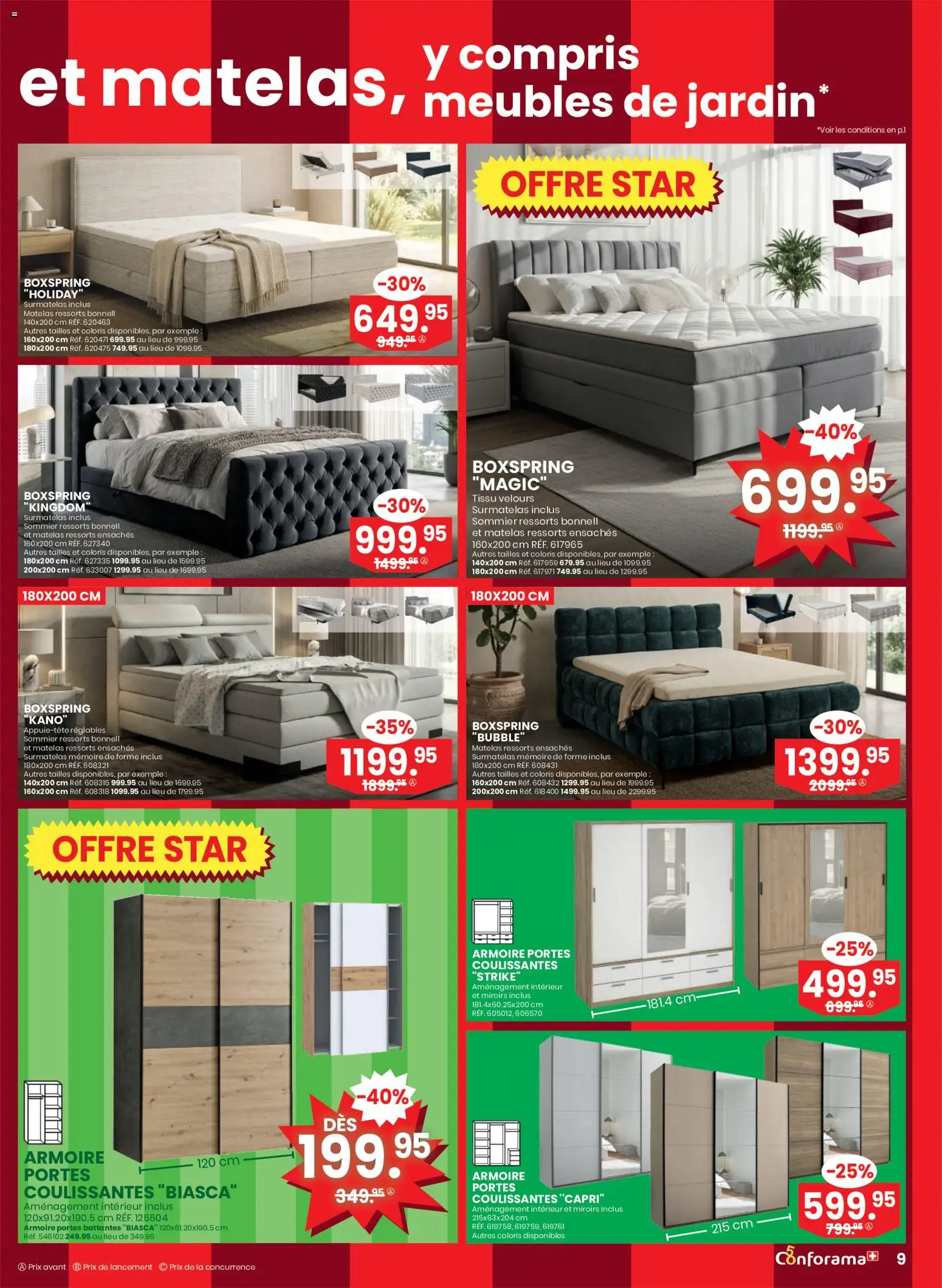 Conforama aktionen FR – gültig ab 03.06.2026 | Seite: 9