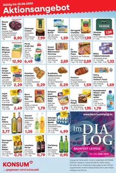 KONSUM Leipzig Prospekt ab 15.06.2026 gültig