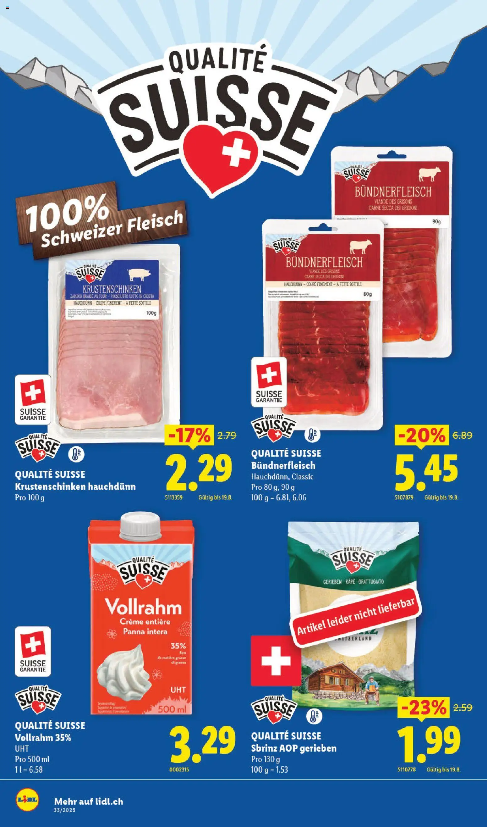 Lidl aktionen – gültig ab 13.08.2026 | Seite: 3 | Produkte: Creme