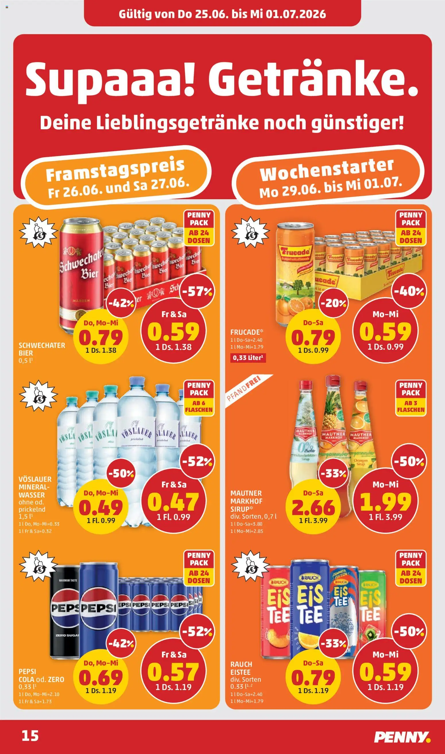 Penny Markt Flugblatt gültig ab 25.06.2026 | Seite: 15