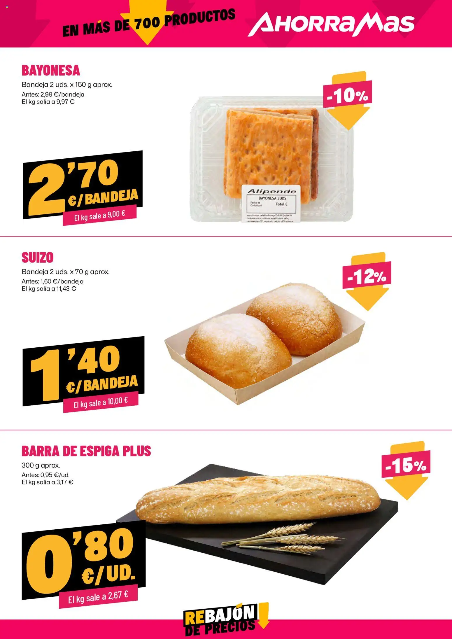 AhorraMas folleto │ válido desde el 20/08/2026 | Página: 11 | Productos: Ingredientes, Bandeja