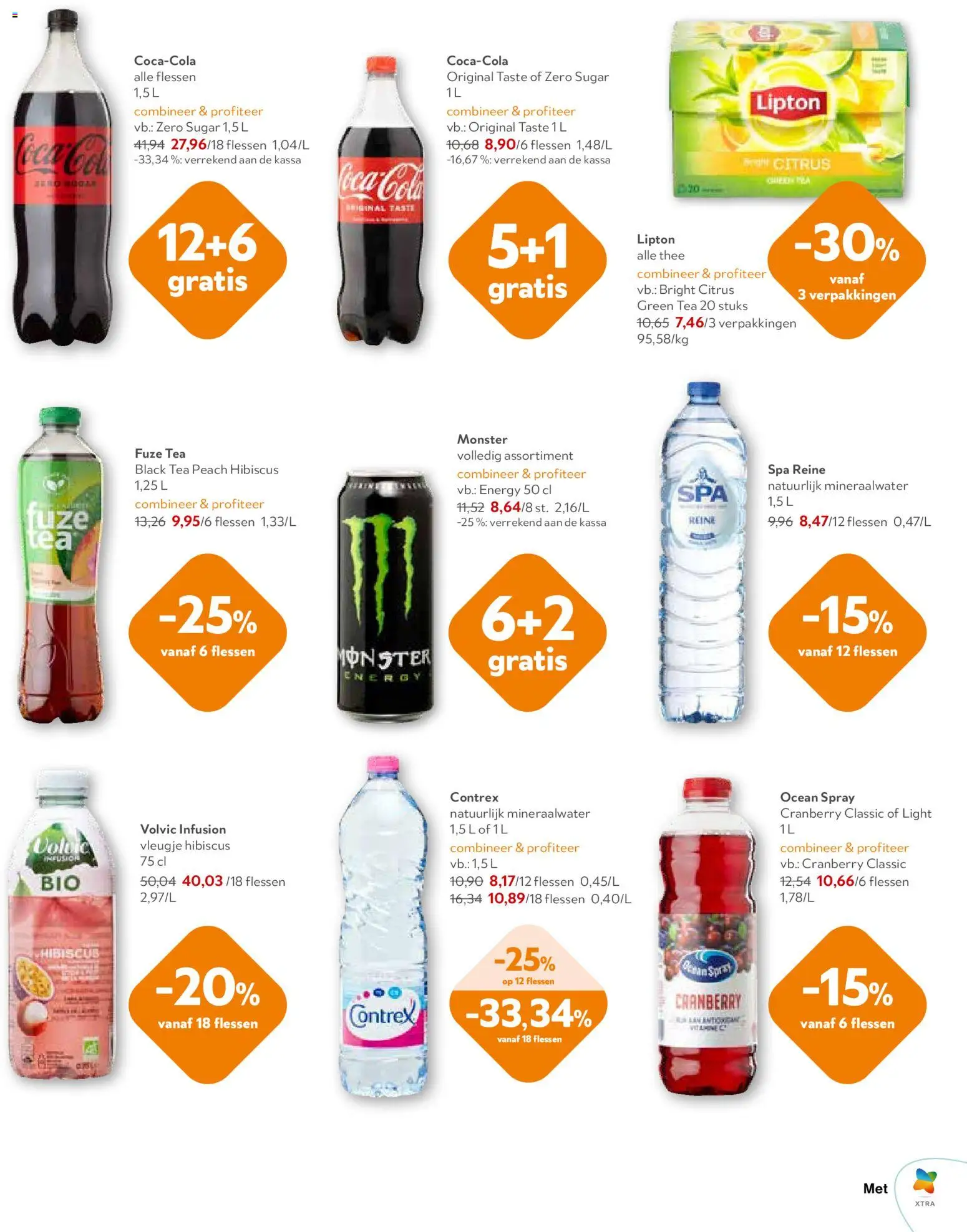 {H1} | Pagina: 17 | Producten: Thee, Monster, Mineraalwater