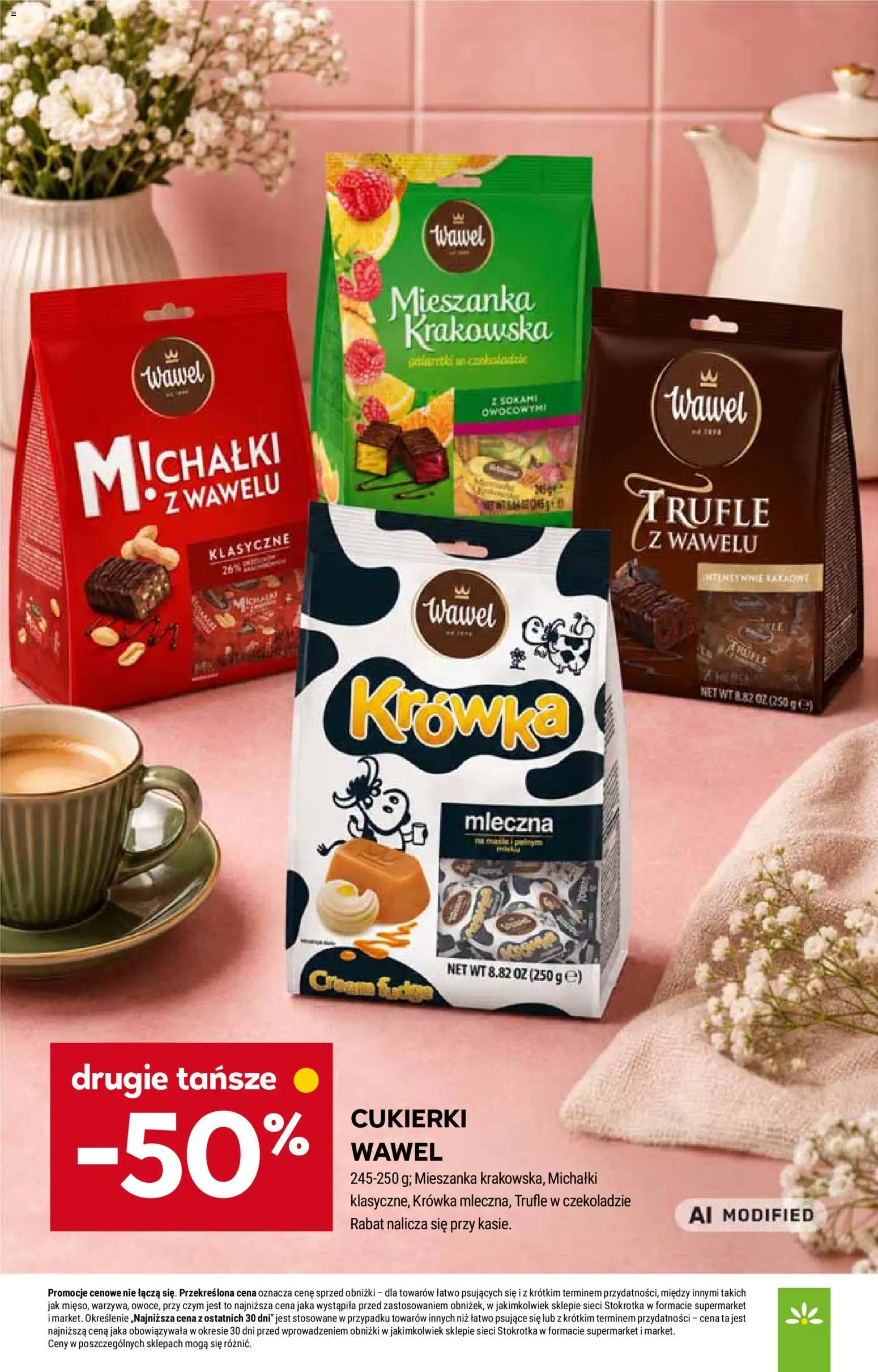 Stokrotka gazetka od 20.08.2026 | Strona: 25 | Produkty: Galaretki, Stokrotka, Krowka, Cukierki