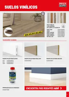 Vista previa Brico Depôt Revestimientos válido desde el 02/01/2026 | Página: 27 | Productos: Suelos vinílicos