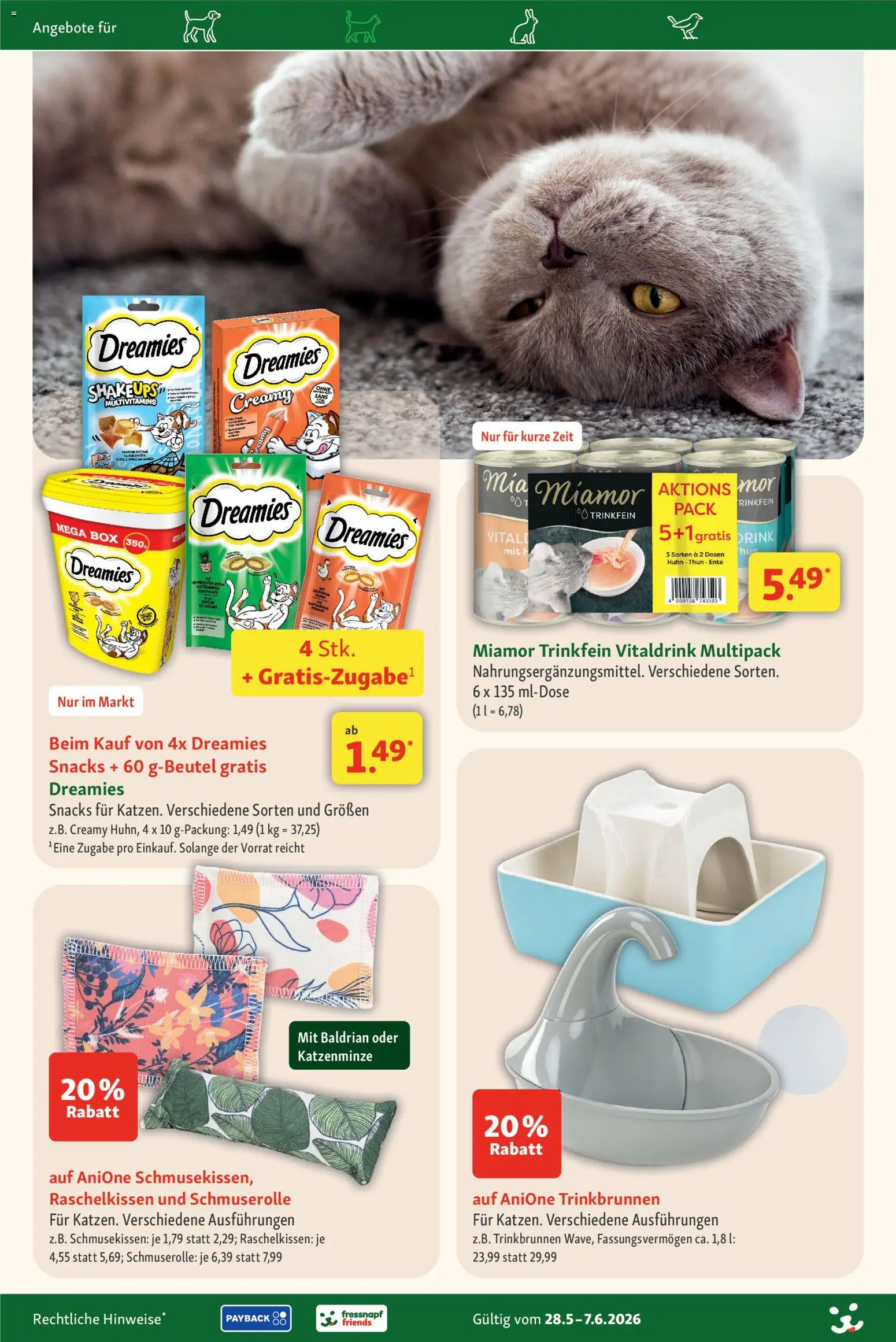 Fressnapf Prospekt – gültig ab 28.05.2026 | Seite: 15 | Produkte: Box