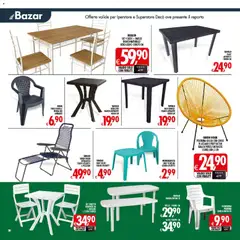 Anteprima del volantino Decò volantino iperStore, Superstore Sicilia valido a partire dal 30/06/2026 | Pagina: 42 | Prodotti: Tavolino, Sdraio, Poltrona, Tavolo