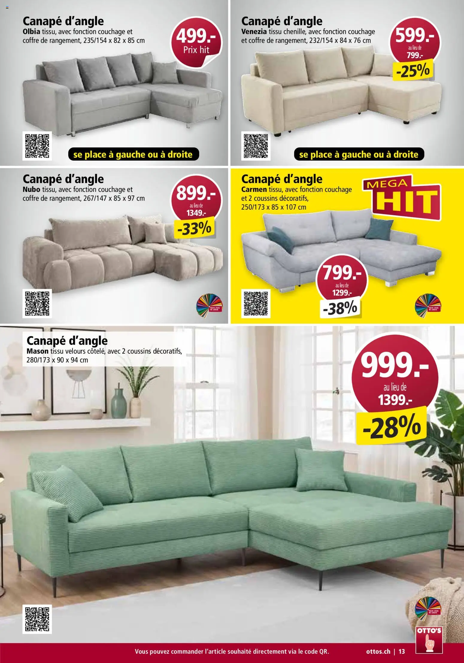 Otto's aktionen Meubles au top – gültig ab 01.09.2026 | Seite: 13