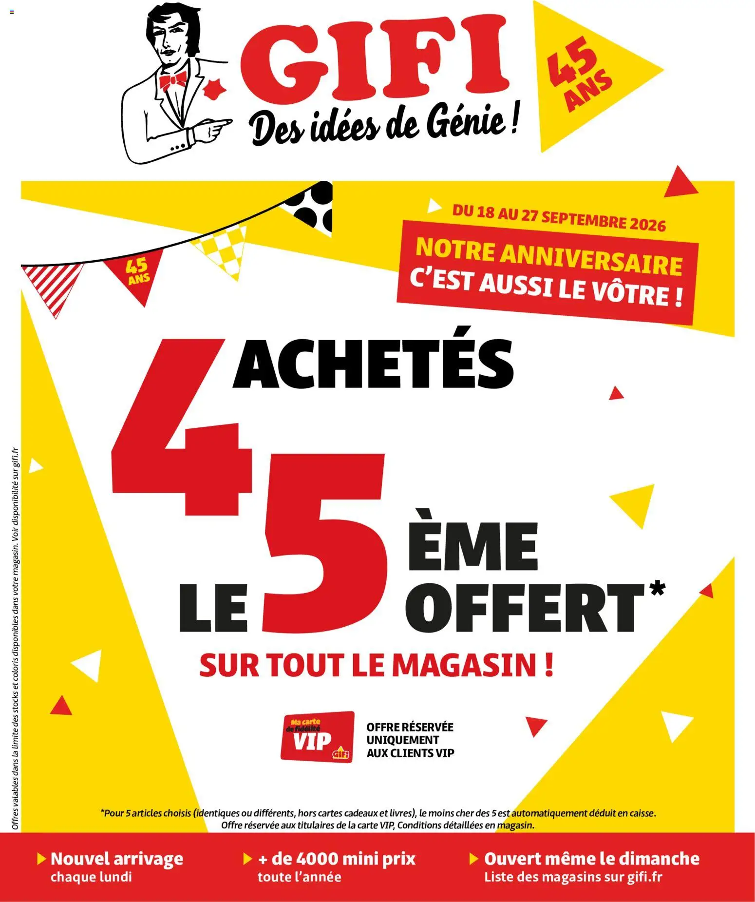{H1} | Page: 1 | Produits: Anniversaire