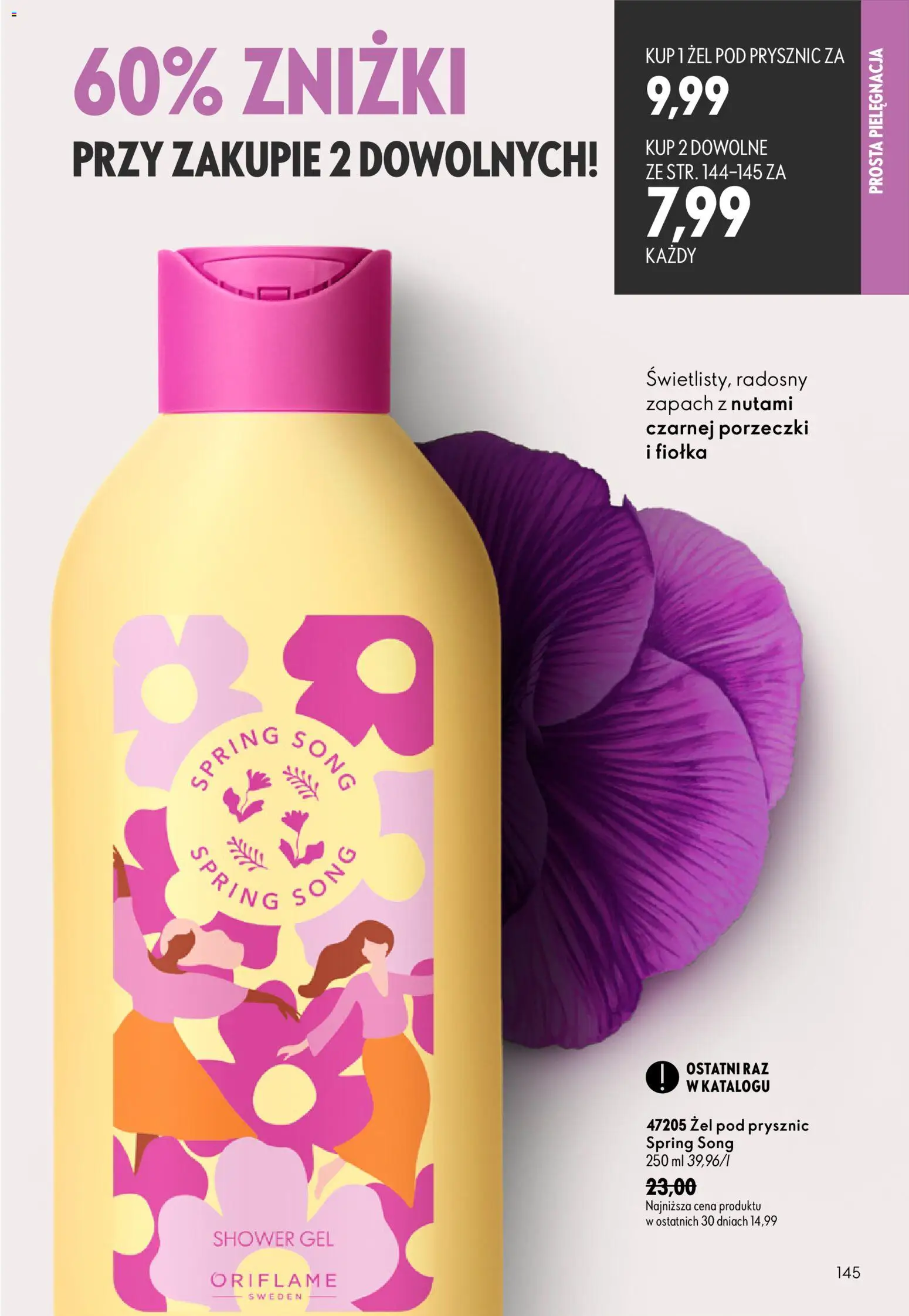 Oriflame Katalog 12 2026 od 19.08.2026 | Strona: 143 | Produkty: Prysznic, Zapach, Żel pod prysznic
