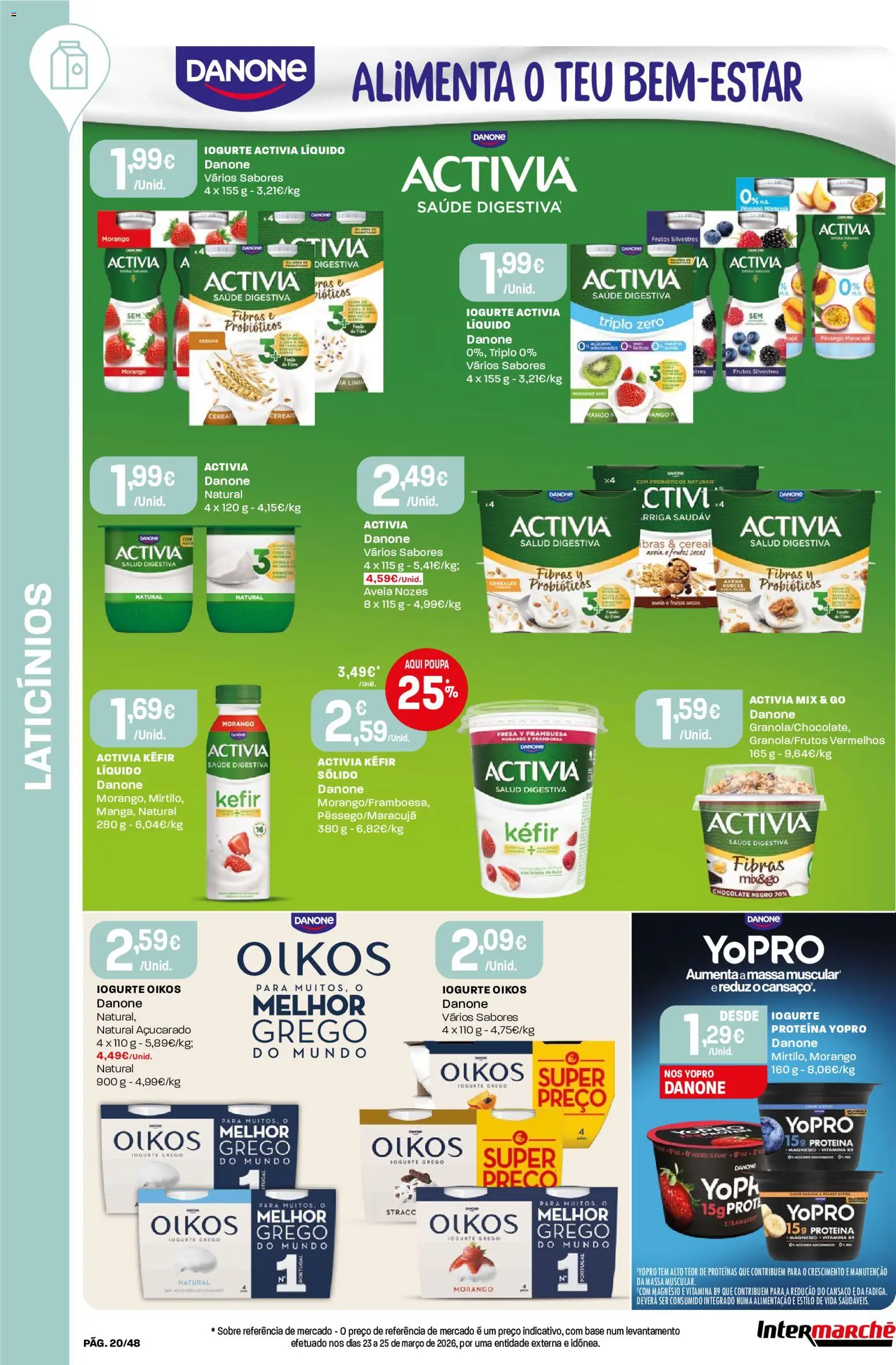 Intermarché folheto │ válido de 07.05.2026 | Página: 20 | Produtos: Aveia, Probióticos, Base, Nozes