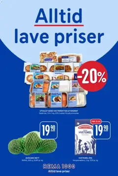 Forhåndsvisning av Rema 1000 kundeavis gyldig fra 12/10/2026