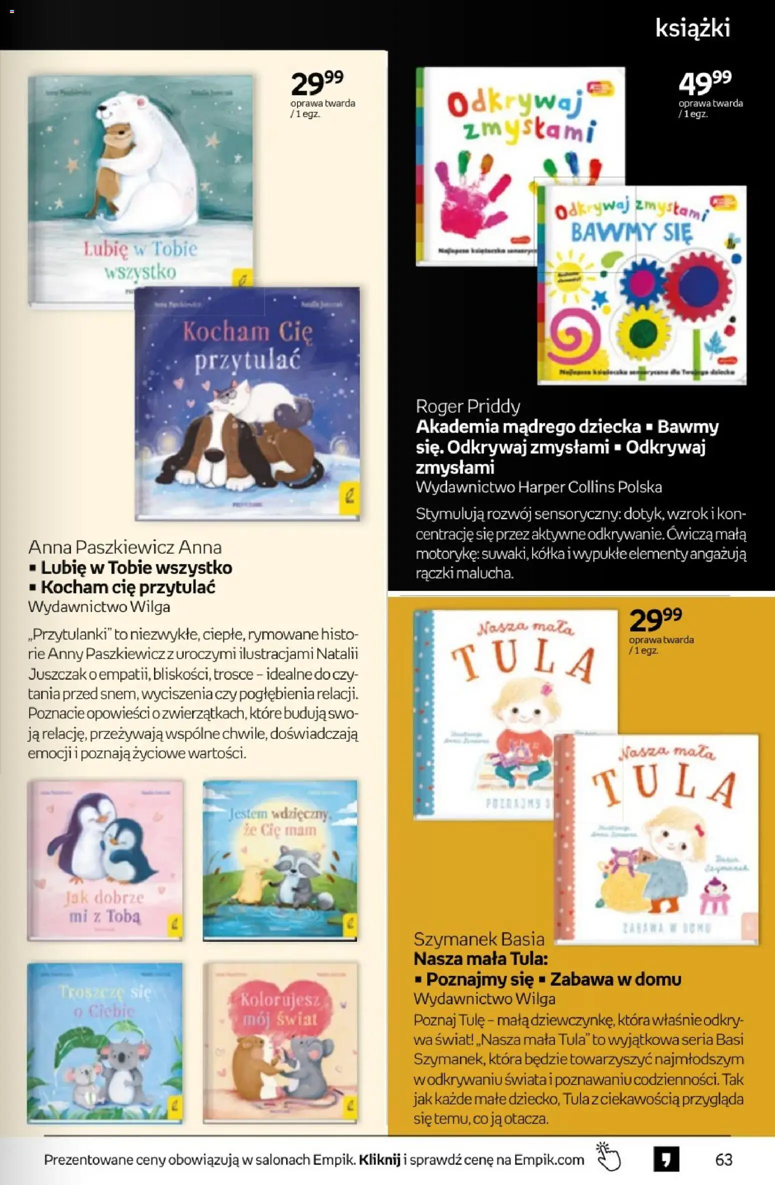 Empik promocje - Tom kultury Książki od 14.10.2026 | Strona: 63 | Produkty: Książki