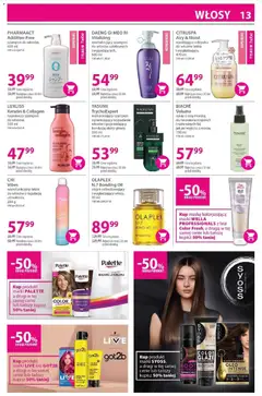 Pogląd oferty "PHARMAACT Additive-Free szampon do włosów, 600 ml, White bottle with a pump dispenser, labeled "SHAMPOO"." - ważna od 03.06.2026 | Strona: 13