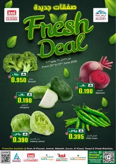 Preview of KM Trading catalogue FRESH DEALS KMT OMAN valid from 25 Jun, 2026