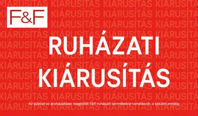 F&F akció katalógus - amely érvényes a következő dátumtól: 2026.07.23.