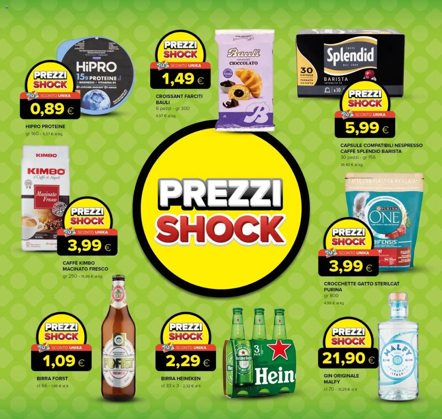 Volantino Tigre del 21/08/2026 | Pagina: 3 | Prodotti: Birra, Gin, Birra Heineken, Crocchette