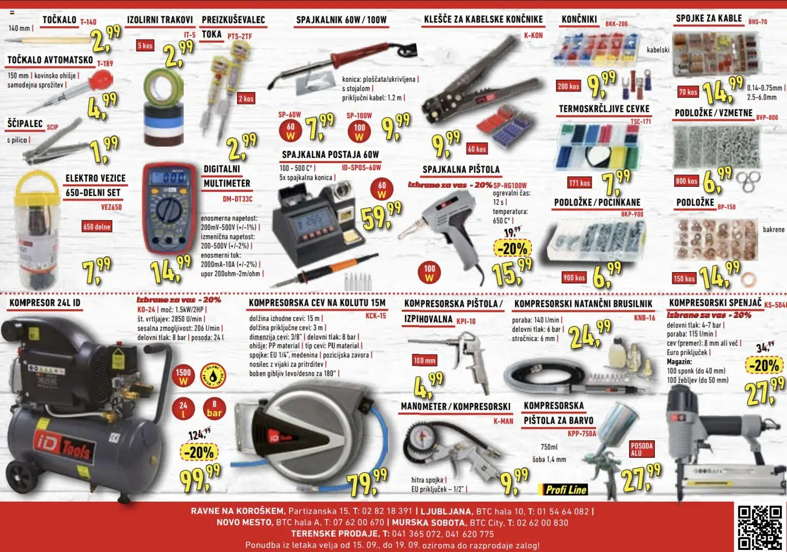 Novi Inter Diskont katalog ponudbe – veljaven od 15.09.2026 | Stran: 2 | Izdelki: Kabel, Kos, Brusilnik