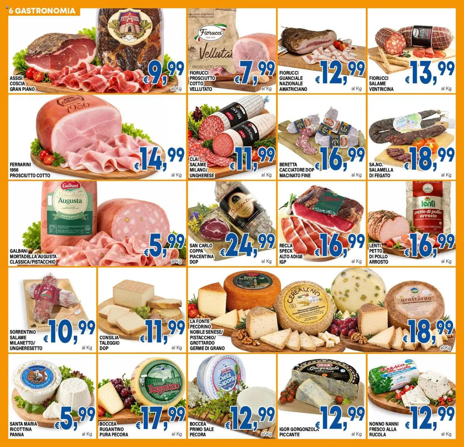 Volantino DEM del 23/09/2026 | Pagina: 6 | Prodotti: Speck, Arrosto, Sale, Fegato