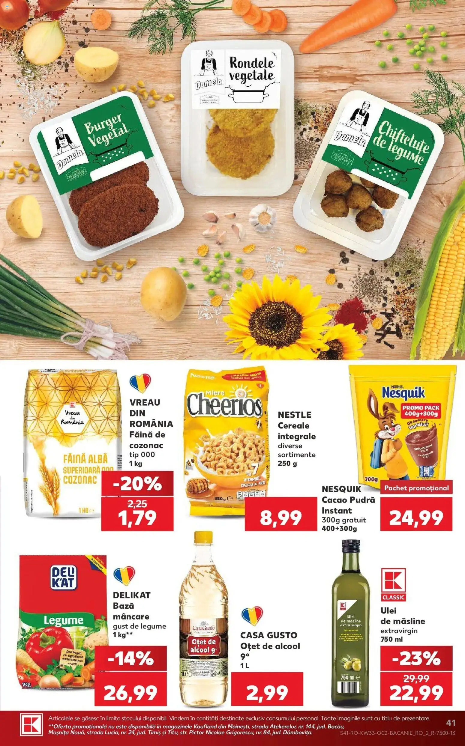 Kaufland Viseu de Sus 12.08.2026 - Revista si Oferta | Pagină: 41 | Produse: Alba, Măsline, Tip, Legume