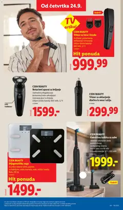 Lidl katalog - pregled Lidl kataloga - važi od 24.09.2026 | Strana: 71 | Proizvode: Električna četkica, Cien, Vaga, Četkica za zube