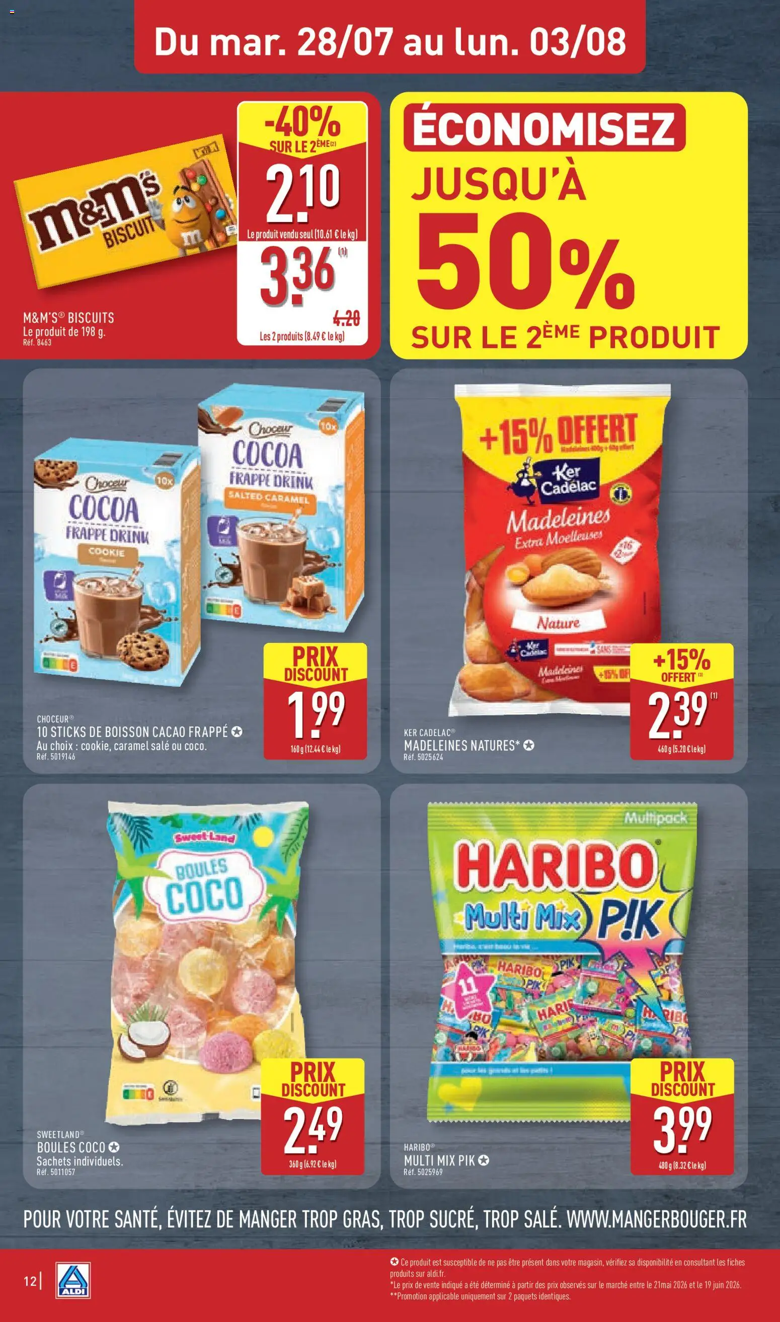 {H1} | Page: 16 | Produits: Biscuits