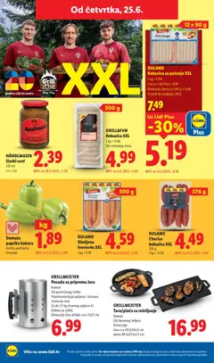 Lidl Katalog - Pregled kataloga iz trgovine Lidl, vrijedi od 23.06.2026 | Stranica: 56