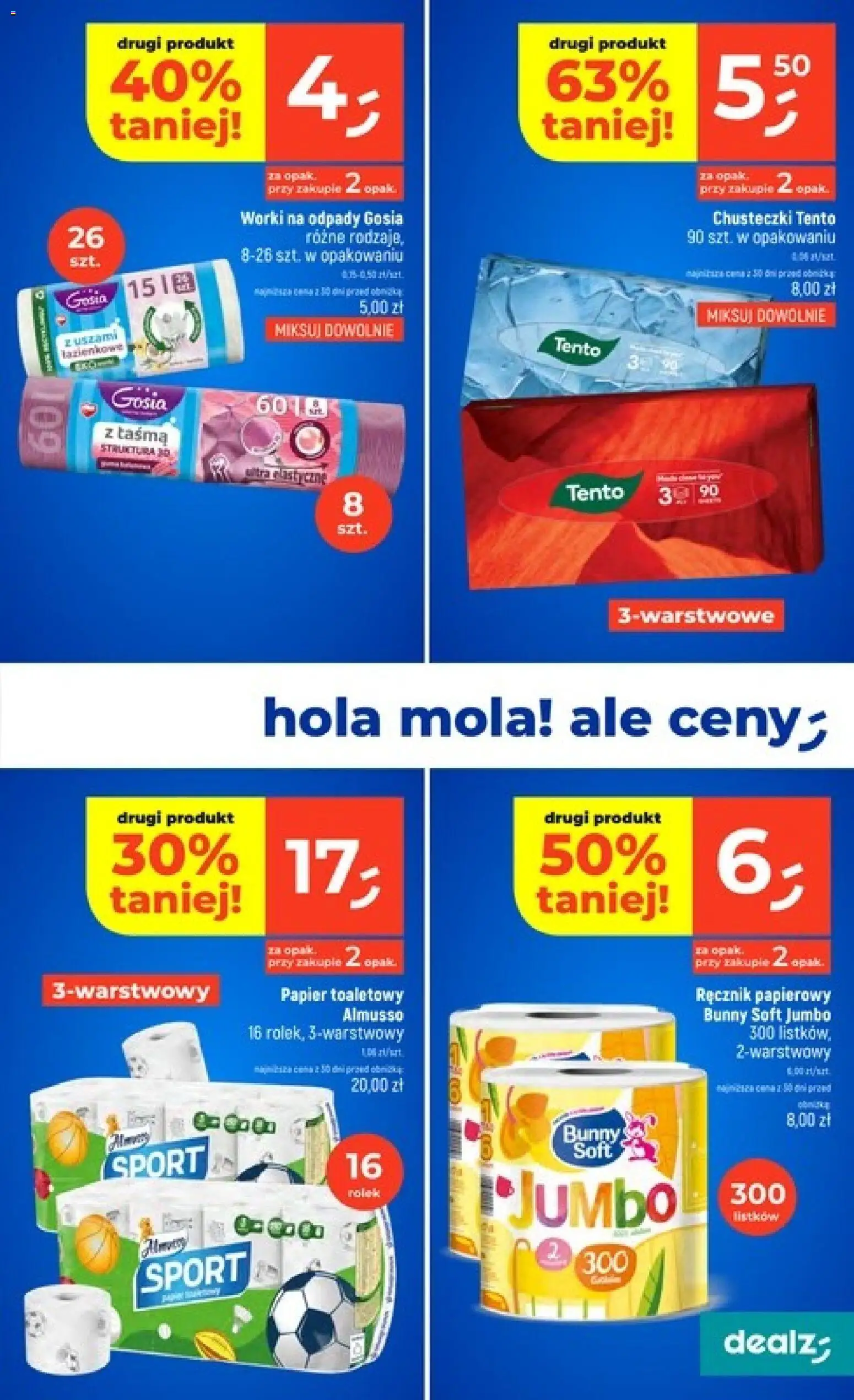 Dealz gazetka od 25.06.2026 | Strona: 27 | Produkty: Papier toaletowy, Ręcznik papierowy