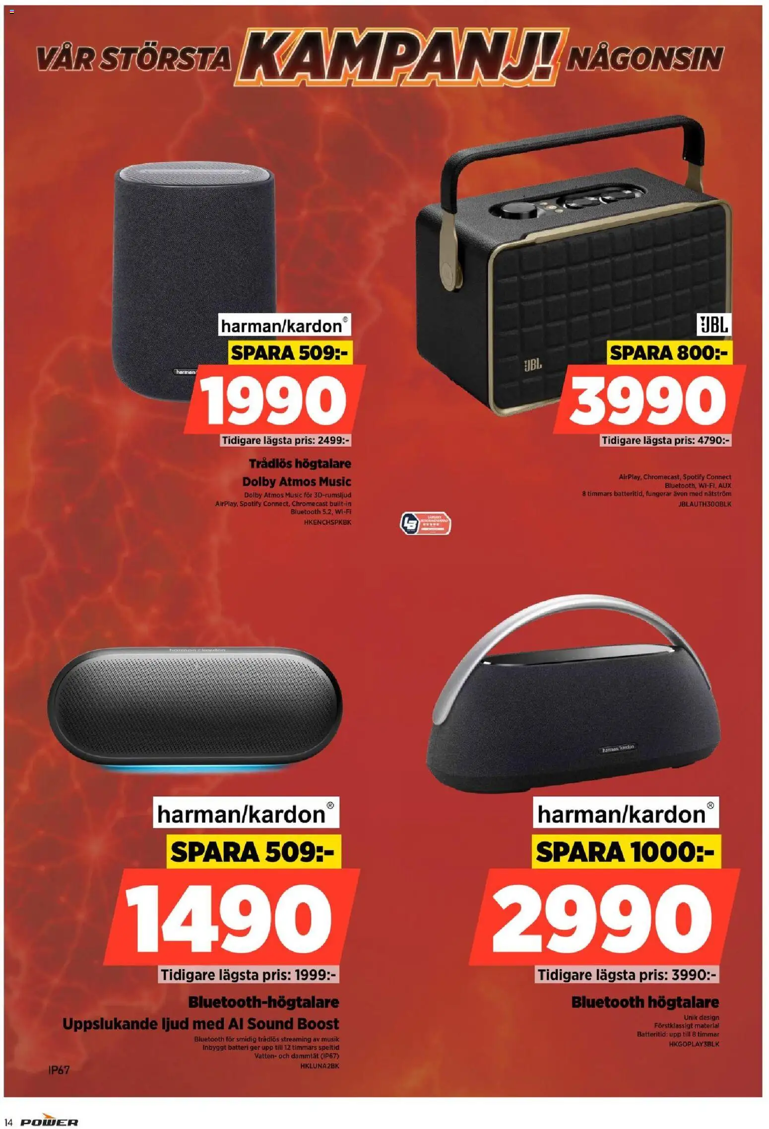 Power reklamblad aktuell från 03/08/2026 | Sida: 14