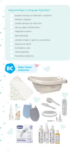 Baby center katalog akcije – veljaven od 08.07.2026 | Stran: 28 | Izdelki: Sampon, Glavnik, Olje, Milo