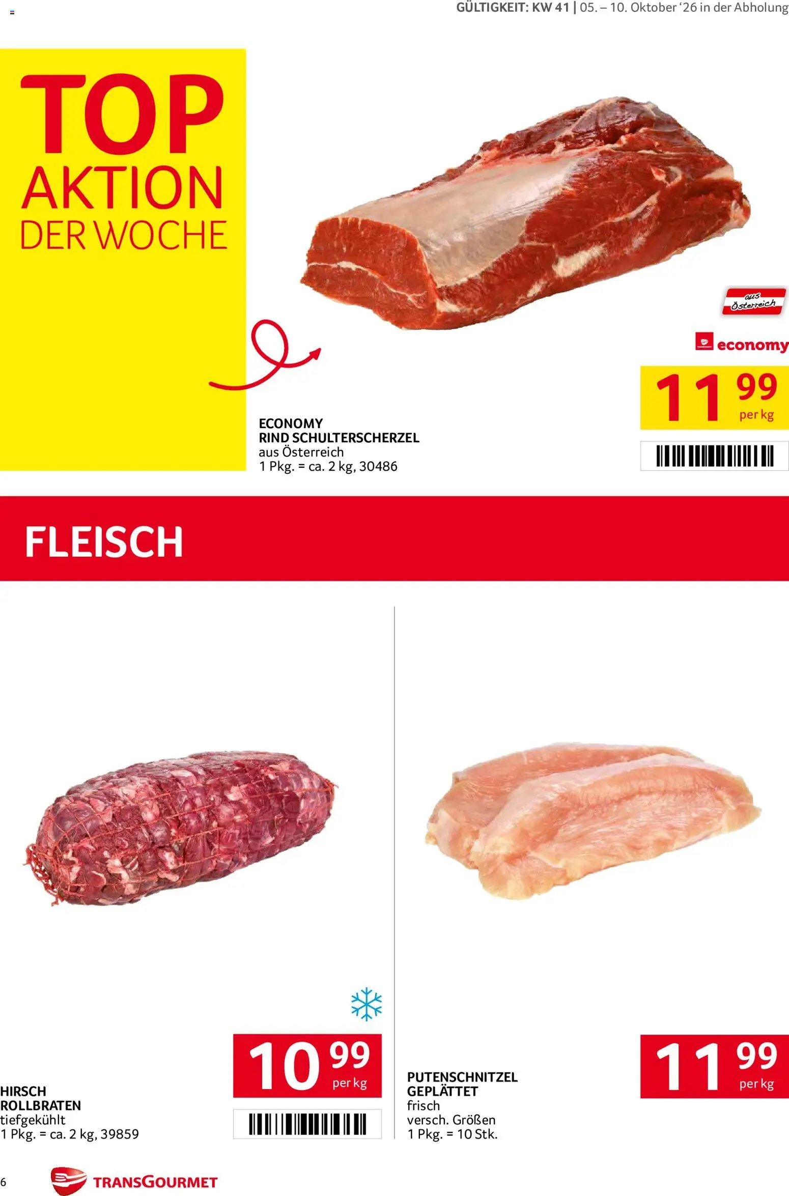 Transgourmet Flugblatt gültig ab 05.10.2026 | Seite: 6