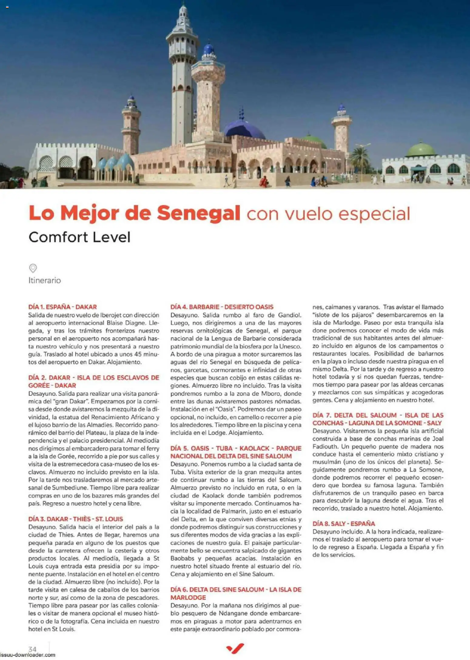 Halcón Viajes Comfort level 2026 │ válido desde el 04.06.2026 | Página: 34 | Productos: Colonia