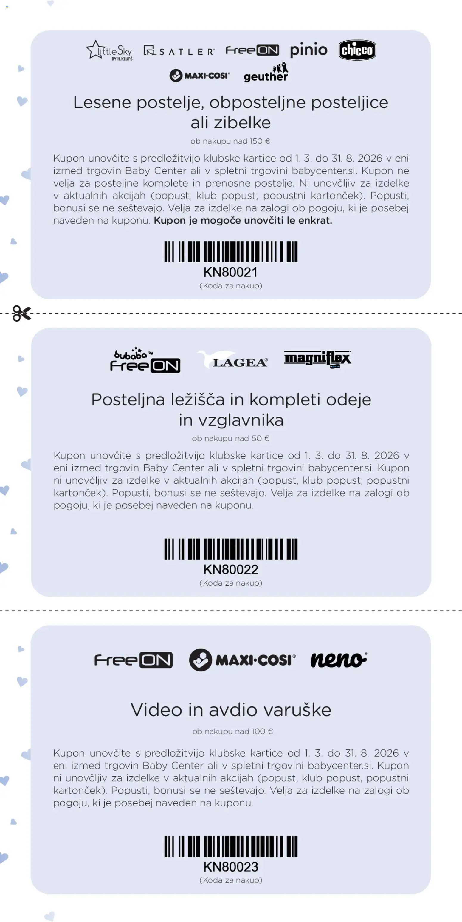 Novi Baby center katalog ponudbe – veljaven od 08.07.2026 | Stran: 36 | Izdelki: Video