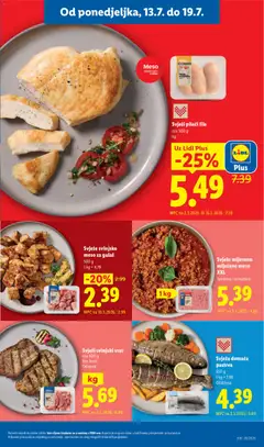 Svježi pileći file, Svježi pileći file cca 500 g - Pregled kataloga iz trgovine Lidl, vrijedi od 13.07.2026 | Stranica: 3