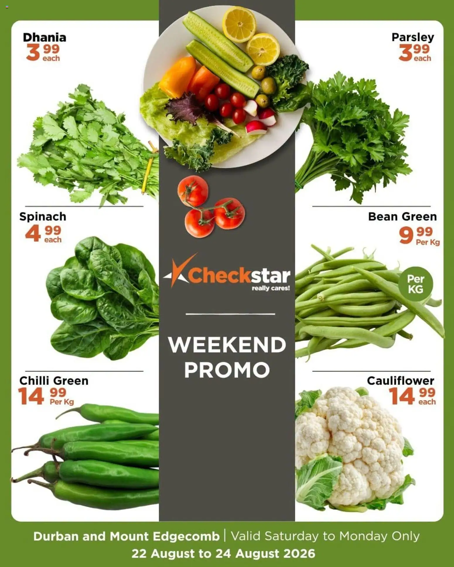 New Check Star catalogue – valid from 22/08/2026 | Page: 2 | Products: Cauliflower, Parsley, Chilli