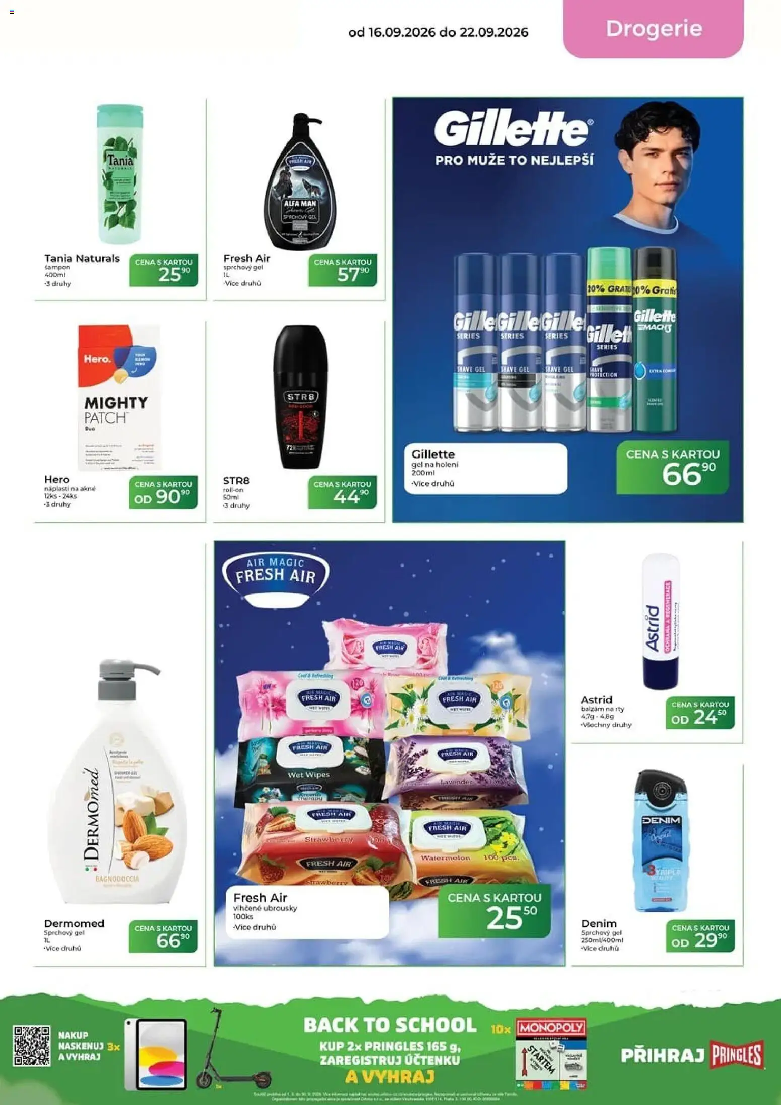 Tamda Foods leták od 16.09.2026 | Strana: 53 | Produkty: Vlhčené ubrousky, Náplasti na akné, Balzám na rty, Ubrousky
