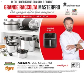 Anteprima del volantino Tigre volantino Jumbo Corropoli valido a partire dal 23.04.2026 | Pagina: 25 | Prodotti: Friggitrice ad aria, Telefono, Friggitrice