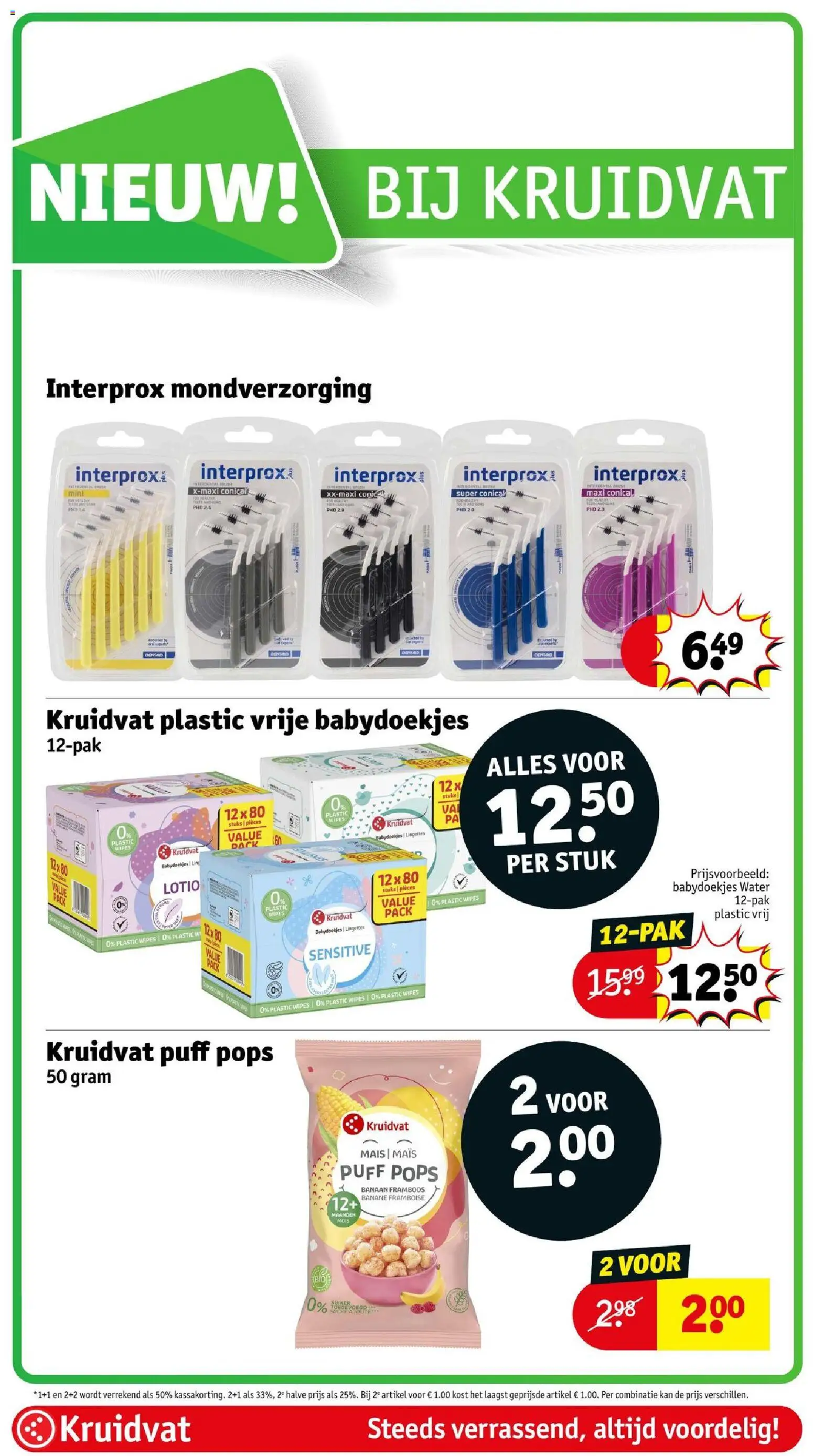 {H1} | Pagina: 29 | Producten: Kan, Babydoekjes, Mondverzorging, Banaan