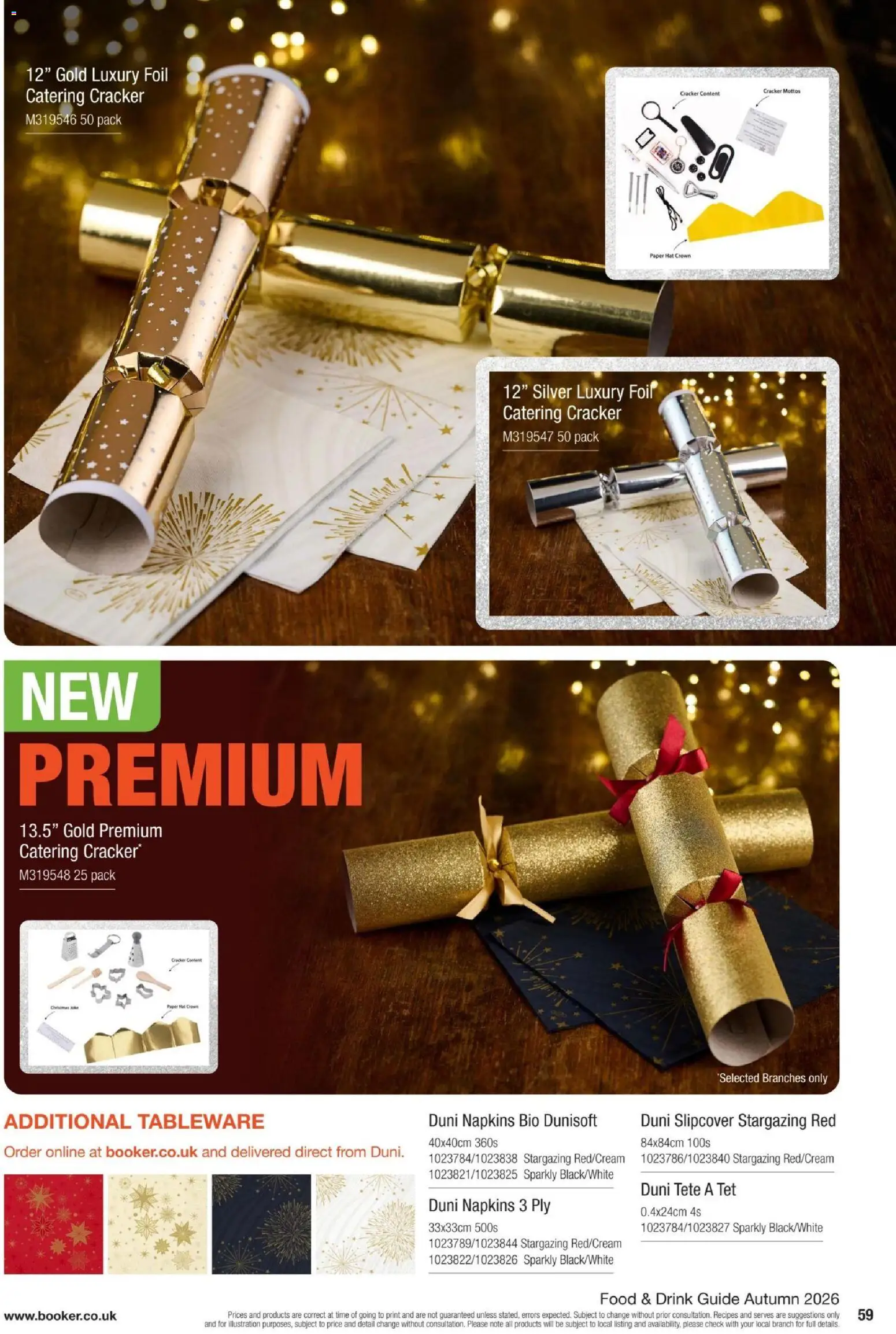 {H1} | Page: 59 | Products: Foil, Hat, Tableware