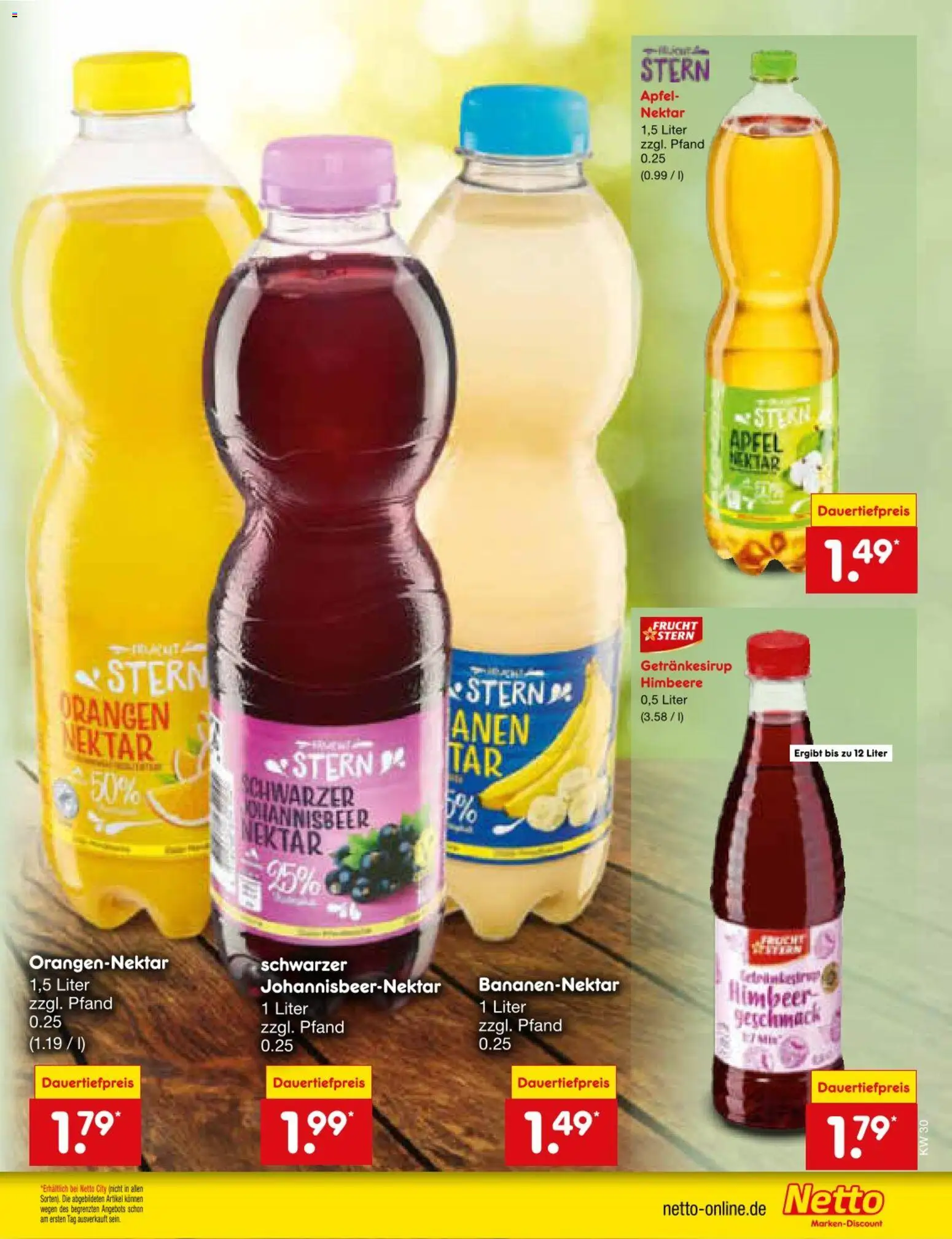 Netto Marken-Discount Prospekt – gültig ab 20.07.2026 | Seite: 33 | Produkte: Äpfel, Orangen, Himbeere